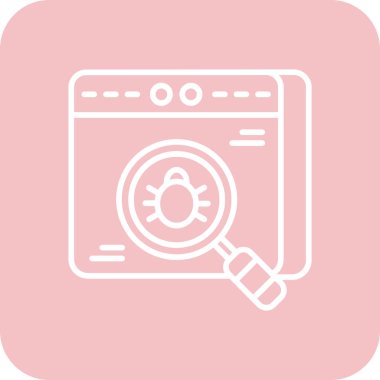 çamaşır makinesi vektör simgesi modern illüstrasyon