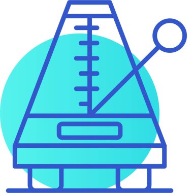 Bir çadır simgesinin vektör illüstrasyonu