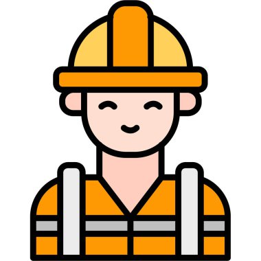 İnşaatçı işçi simgesi