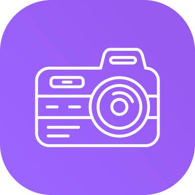 Kamera web simge vektör çizim