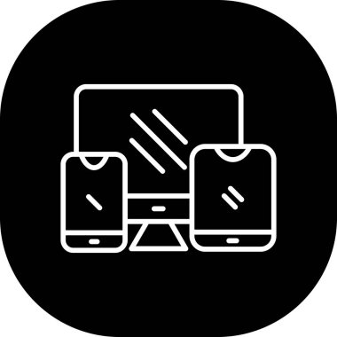 cep telefonu ikonu vektör illüstrasyonu