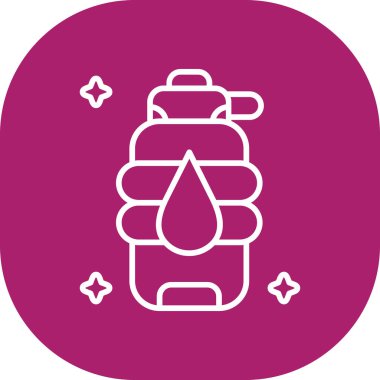 Modern b 'nin vektör illüstrasyonu eksik simgesi