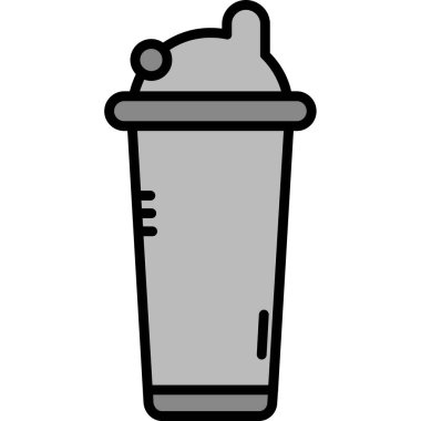 içecek içecek ikonu ana hatlarıyla