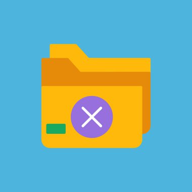 dosya simgesi vektörlü belge dizini. klasör işaretli belge dizini. izole vektör gösterimi