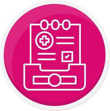 Tıbbi simgenin vektör illüstrasyonu