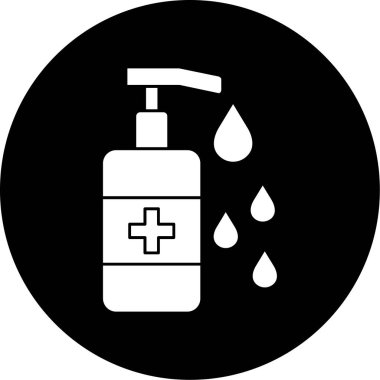 Şişe. Web simgesi basit illüstrasyon