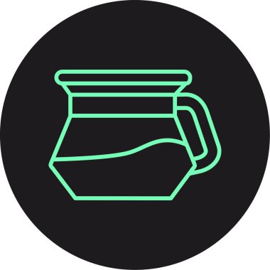 Kahve fincanı simgesi, taslak biçimi