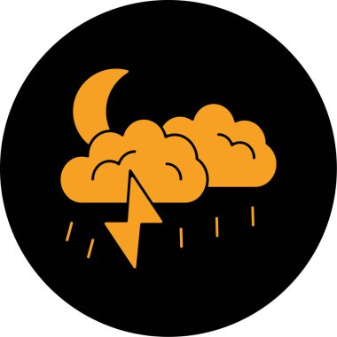 Bulut simgesinin vektör illüstrasyonu