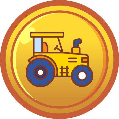 Traktör simgesi trend biçimi izole edildi