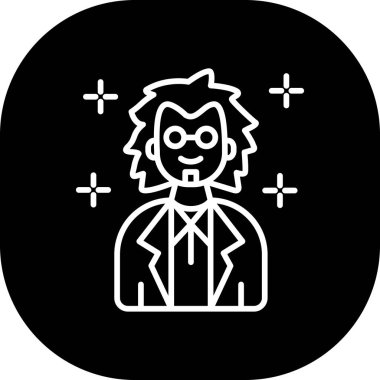 Vektör Avatar Simgesi illüstrasyonu