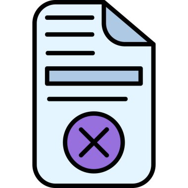 Dosya. Web simgesi basit illüstrasyon