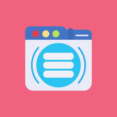 Modern b b simgesinin vektör çizimi