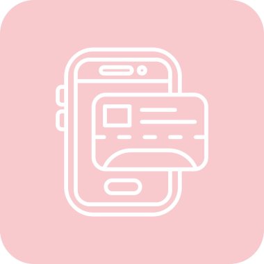 seo modern simgesinin vektör illüstrasyonu