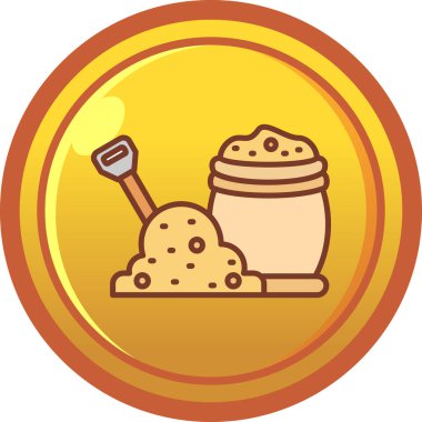 bal simgesi, vektör illüstrasyonu