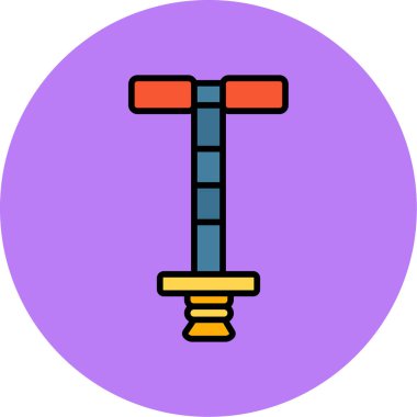 Modern ikon vektör illüstrasyonu, yaz günü