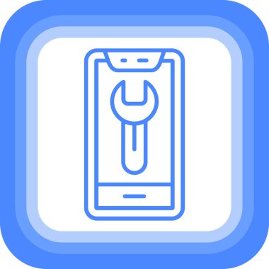 Akıllı telefon vektör çizim