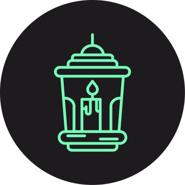 Kahve simgesinin vektör illüstrasyon simgesi