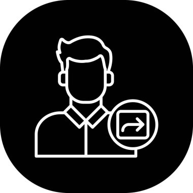 Kişisel ve ticari kullanım için vektör avatar simgesi