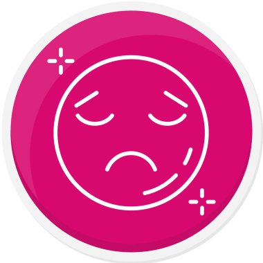 Ağlayan duygu simgesi simgesi