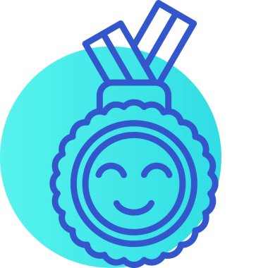 Yılbaşı balosu olan bir kardan adam simgesinin vektör çizimi