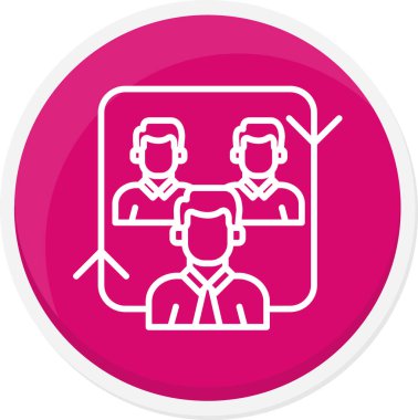 Vektör illüstrasyonu, simge ögesi arkaplanı