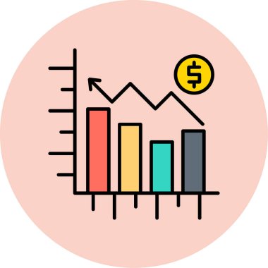 Çizelge. Web simgesi basit illüstrasyon