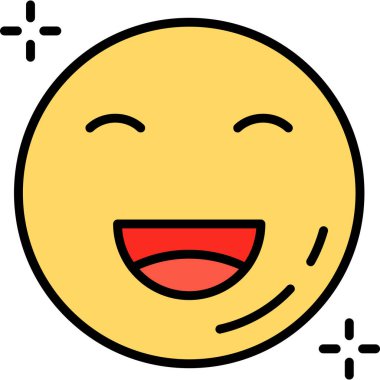 emoji simgesi, vektör tasarımı