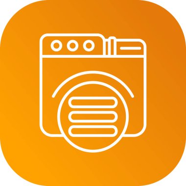 Modern b 'nin vektör illüstrasyonu eksik simgesi