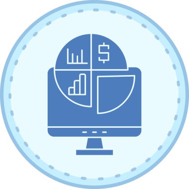 seo modern simgesinin vektör illüstrasyonu