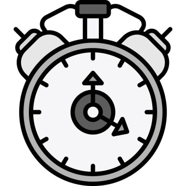 Alarm saat simgesi, özet biçimi