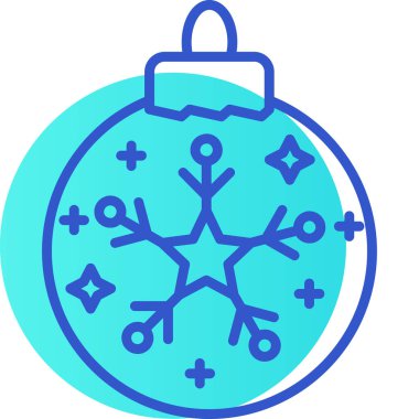 Noel süslemesi. Basit tasarım