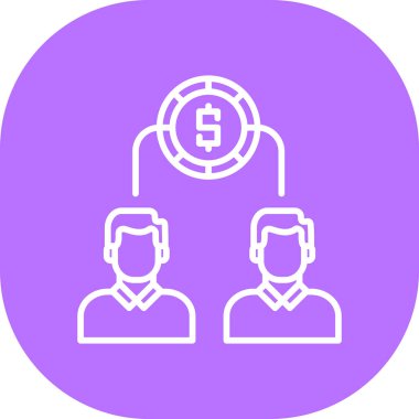 İnsan simgesinin vektör illüstrasyonu