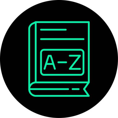 Bir kitabın vektör illüstrasyonu