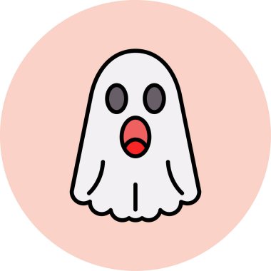 Cadılar Bayramı ikon vektör illüstrasyonu