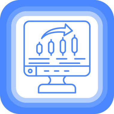 Web simgesi, seo 'nun vektör illüstrasyonu