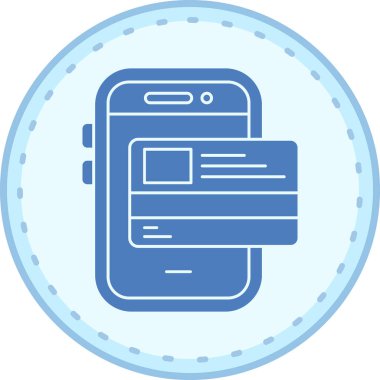 mobil simge vektör illüstrasyonu