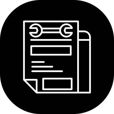 belge web simgesi, illüstrasyon