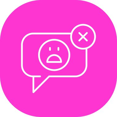 ileti ikonu vektör illüstrasyonu