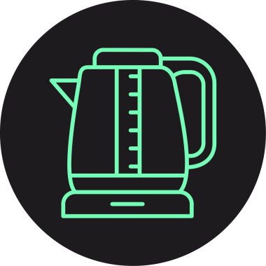 vektör kettle ico, vektör illüstrasyonu