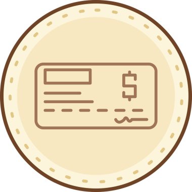 para simgesi vektör illüstrasyonu