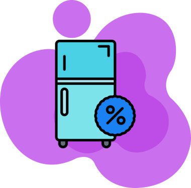 buzdolabı simgesi çizimi