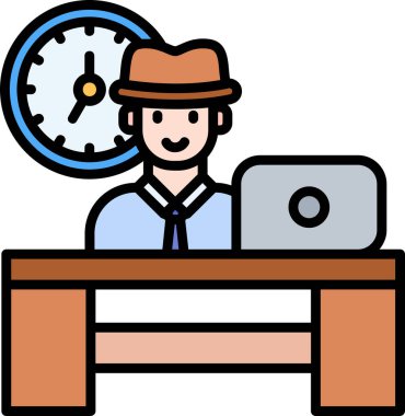 çalışan yöneticisi çalışan simgesi