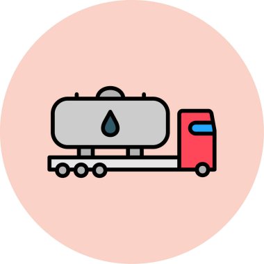 benzin istasyonu vektör çizim