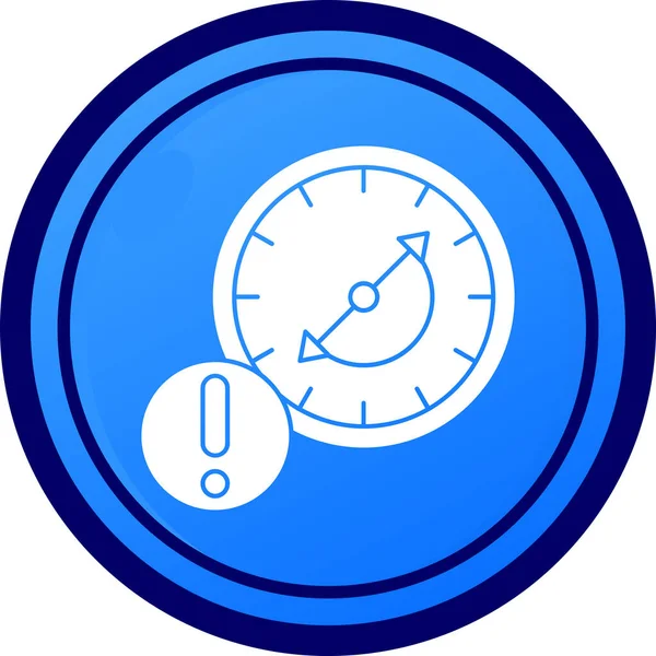 Pusula simgesinin vektör illüstrasyonu