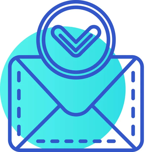 e-posta mektup vektör illüstrasyonu