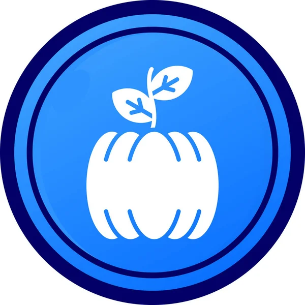 Elma simgesi, basit tarzı.