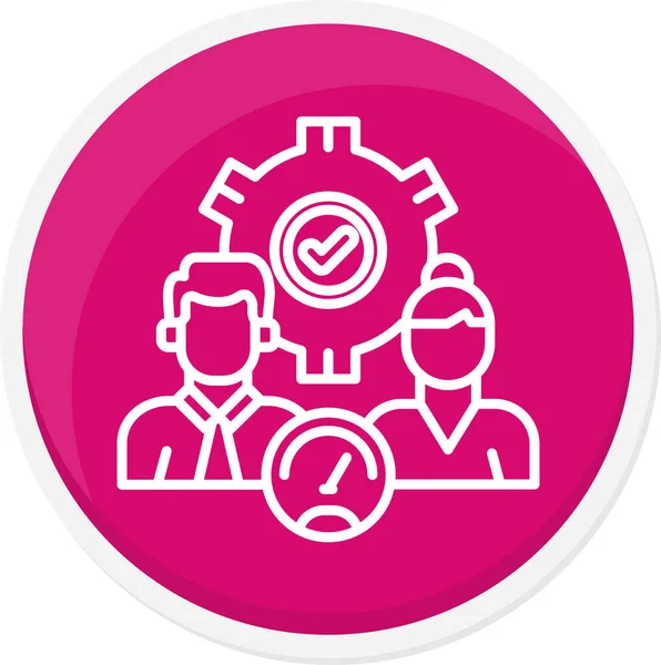 İş ve finans simgesinin vektör illüstrasyonu