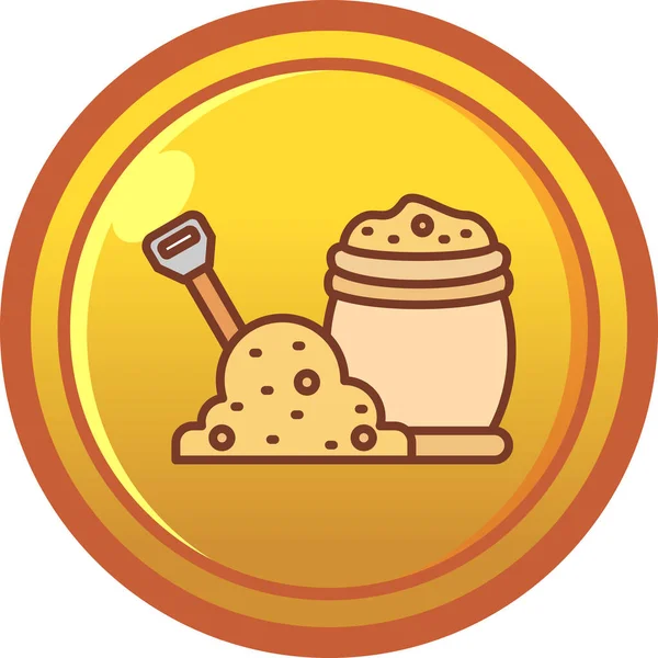 bal simgesi, vektör illüstrasyonu