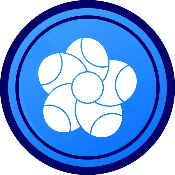 haplar web yuvarlak simge, vektör illüstrasyonu