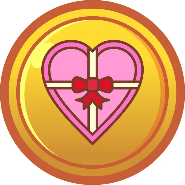 ok vektör illüstrasyonlu kalp